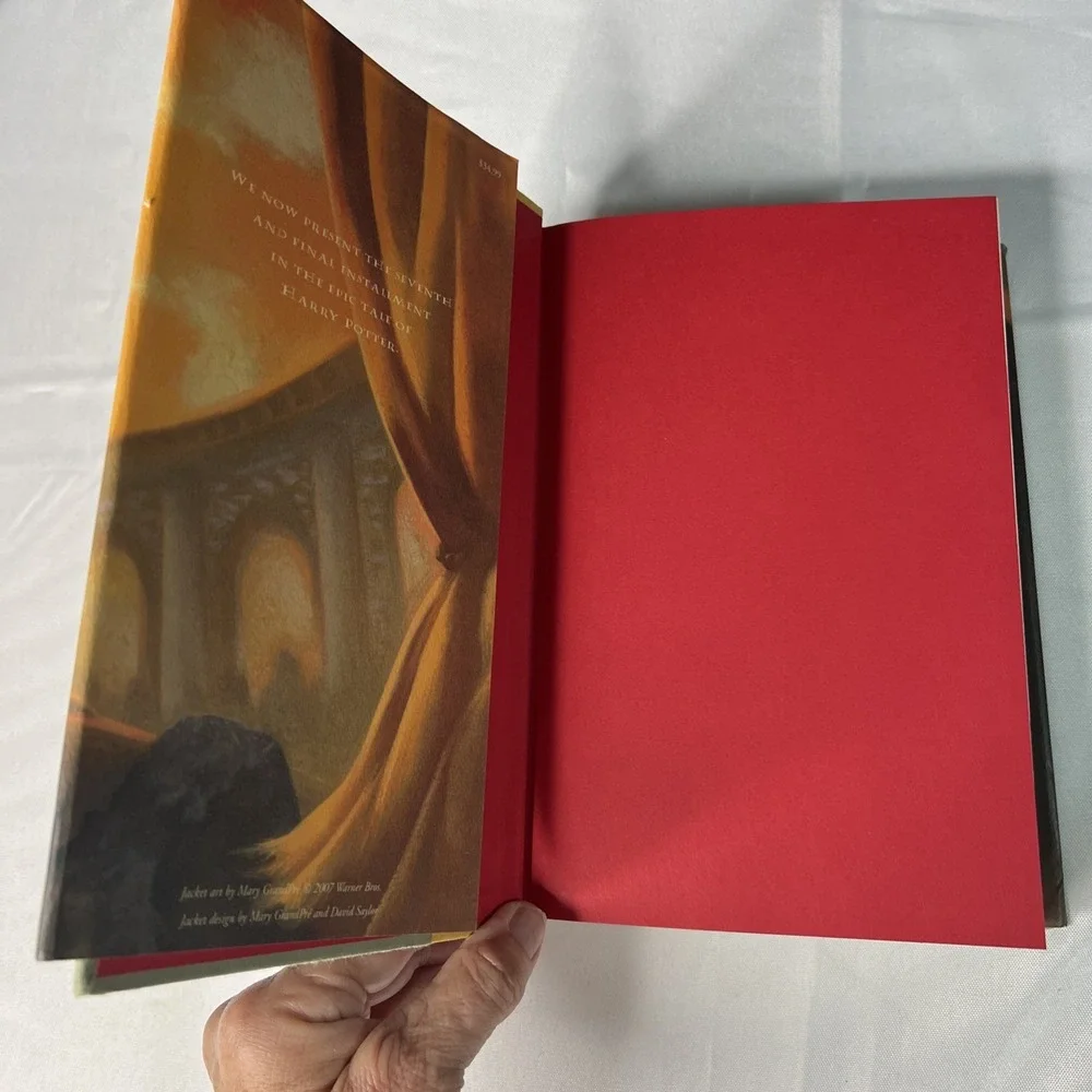 Harry Potter and The Deathly Hallows July 2007 First Edition Hardcover with DJ